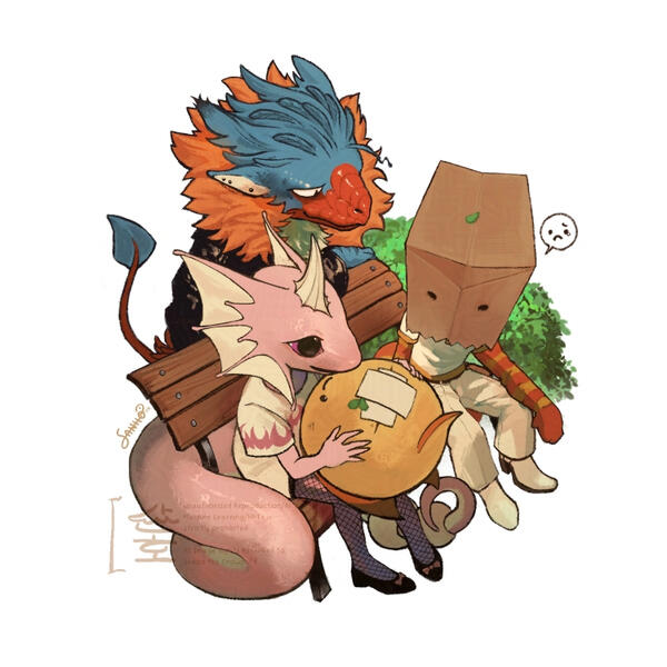 [ Archie, Bysmal, &amp; Unnamed Chibi Illustration] 2025